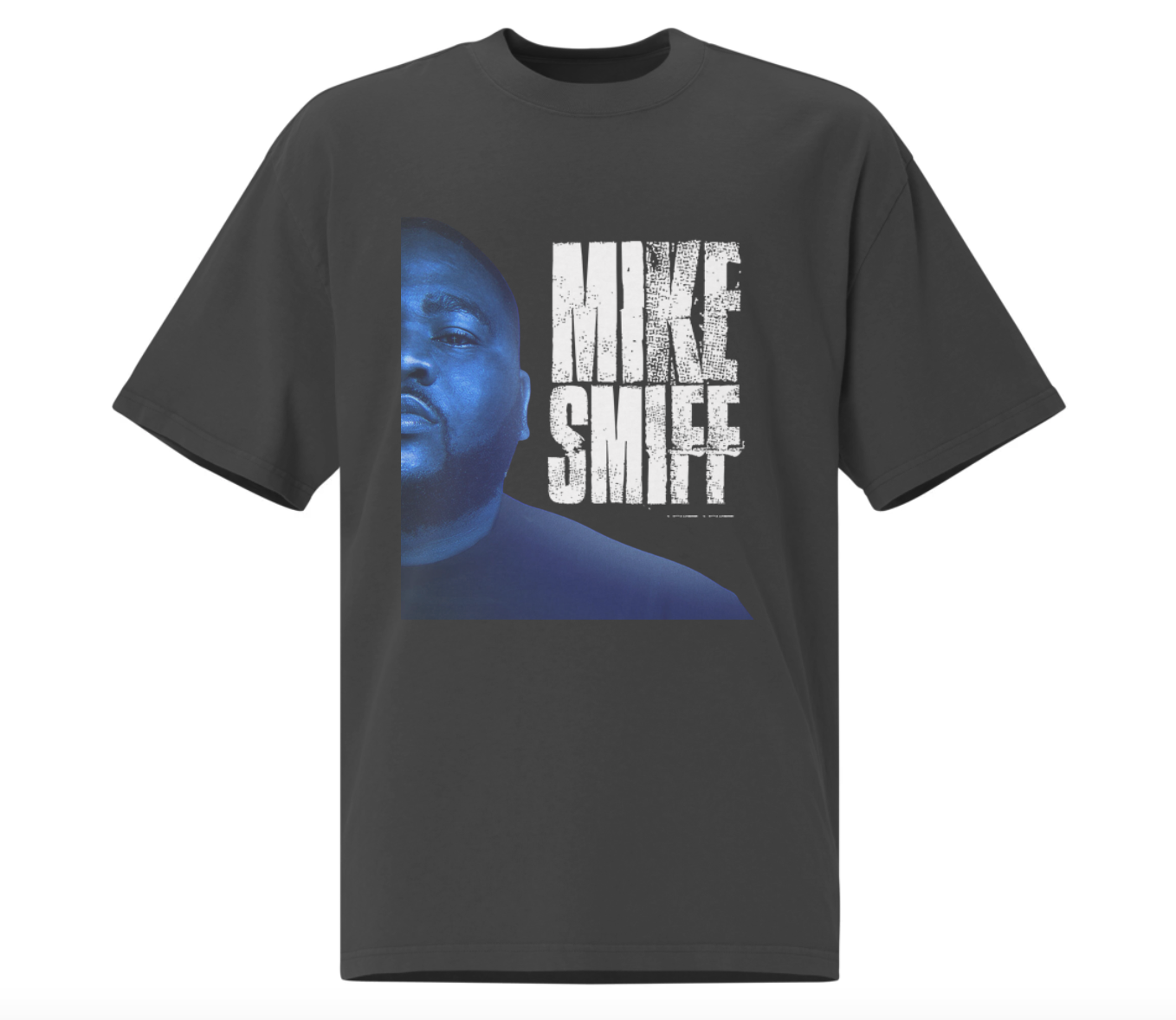 Mike Smiff Over Sized Faded Tee